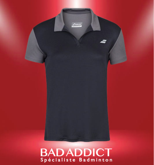 POLO BABOLAT FEMME PLAY NOIR