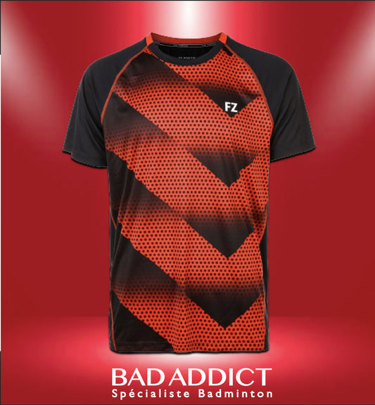 FORZA T-SHIRT HOMME MONTHY ROUGE