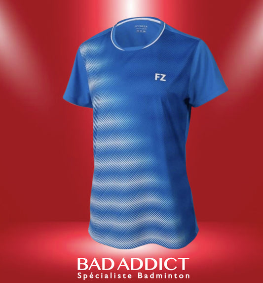 FORZA T-SHIRT HULDA FEMME BLEU