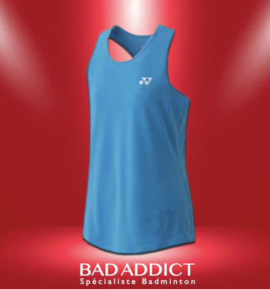 YONEX  FEMME DÉBARDEUR  TOUR ELITE BLUE