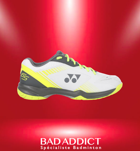YONEX CHAUSSURE PC65 X WHITE/LIME
