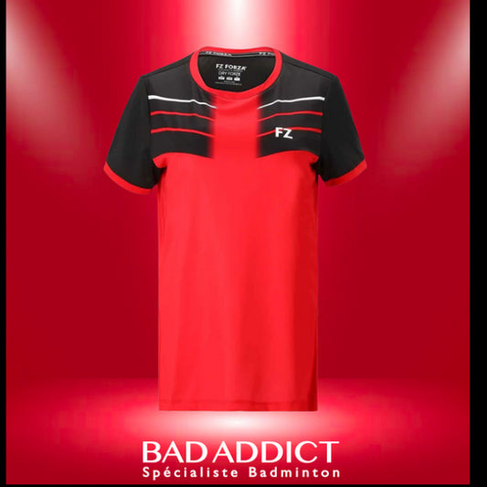 FORZA CHEER W S-S TEE CHINISE RED