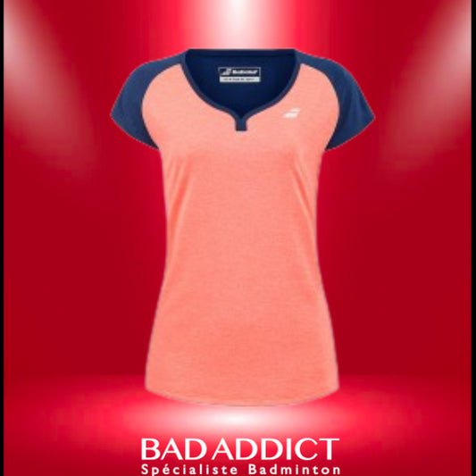 BABOLAT T-SHIRT FEMME PLAY ROUGE