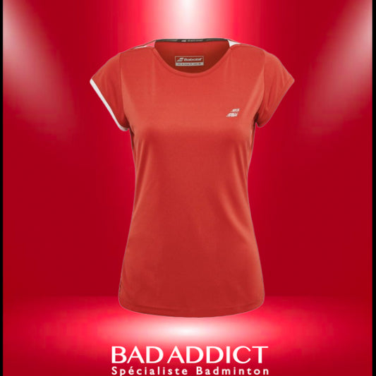 BABOLAT T-SHIRT FEMME PERF CAP SLEEVE TOP WOMEN HIBICUS