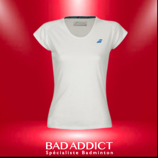 BABOLAT T-SHIRT FEMME CORE BABOLAT TEE WOMEN WHITE