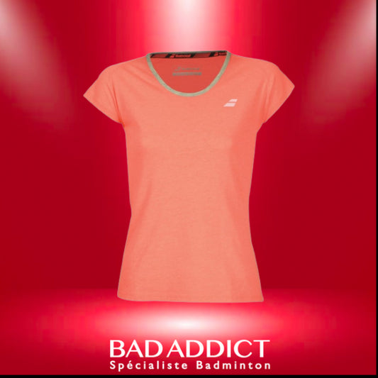 BABOLAT T-SHIRT FEMME CORE BABOLAT TEE WOMEN FLUO STRIKE