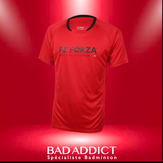 ORZA T-SHIRT HOMME BLING T-SHIRT CHINESE RED