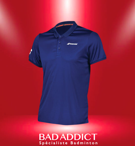 BABOLAT POLO HOMME CORE CLUB POLO MEN ESTATE BLUE