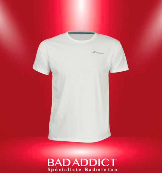 BABOLAT T-SHIRT HOMME CORE TEE MEN WHITE
