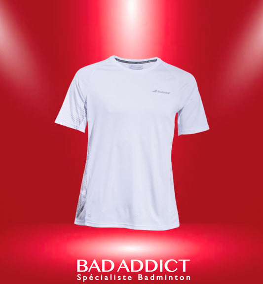 BABOLAT T-SHIRT PERF CREW NECK TEE MEN WHITE