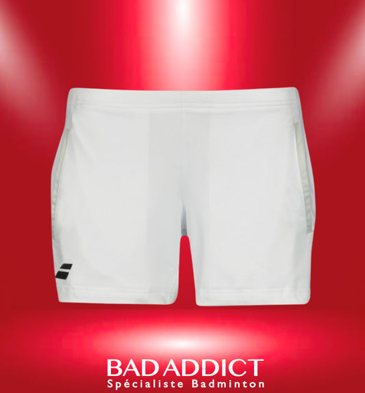 BABOLAT SHORT CORE WOMEN WHITE