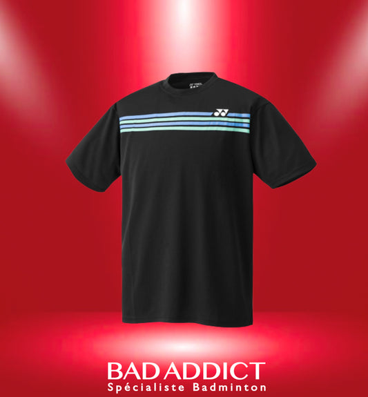 YONEX JUNIOR CREW NECK SHIRT BLACK