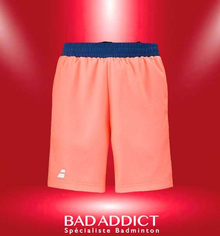 BABOLAT PLAY SHORT BOY FLUO STRIKE