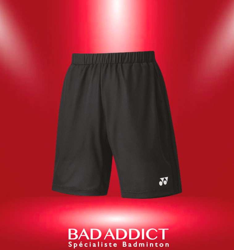 YONEX MEN'S KNIT SHORT BLACK