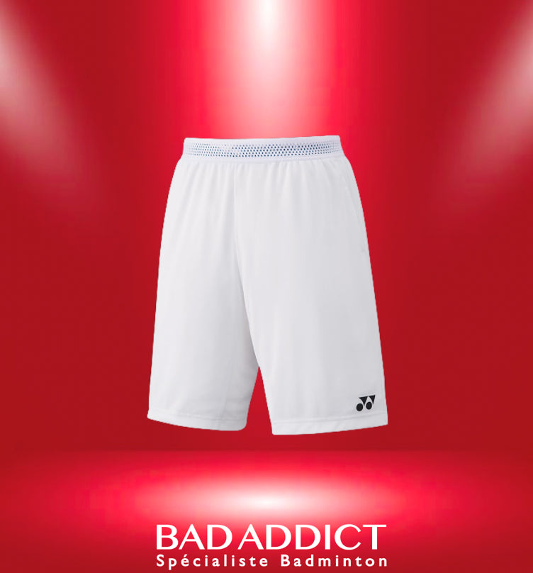YONEX MEN'S SHORTS WHITE