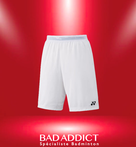 YONEX MEN'S SHORTS WHITE