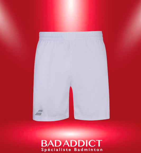 BABOLAT PLAY SHORT MEN WHITE