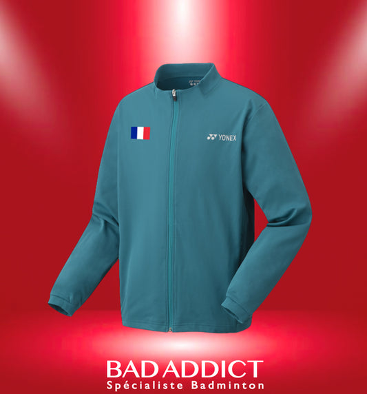 YONEX MEN'S WARM UP JACKET FRENCH BLUE