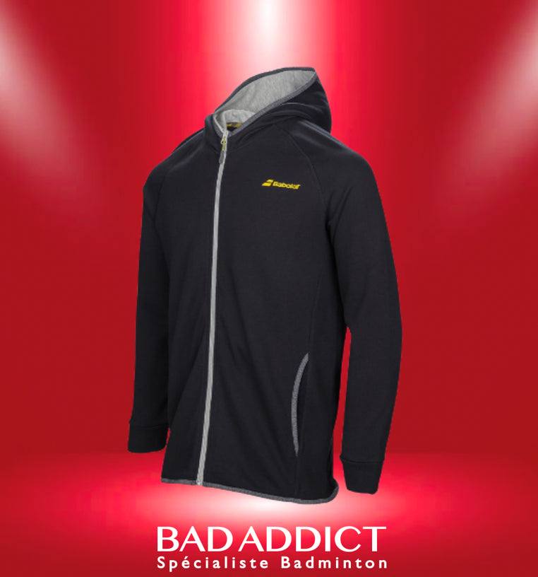 BABOLAT VESTE CORE HOOD SWEAT MEN BLACK
