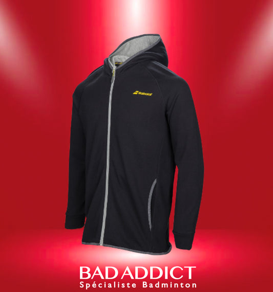 BABOLAT VESTE CORE HOOD SWEAT MEN BLACK