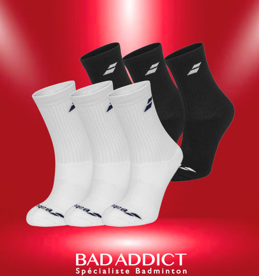 BABOLAT CHAUSSETTES HOMME 3 PAIRS
