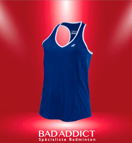 BABOLAT DEBARDEUR CORE CROP TOP WOMEN WHITE