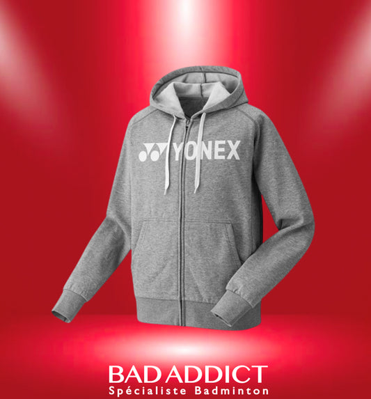 YONEX VESTE MEN'S FULL ZIP HOODIE BLUE