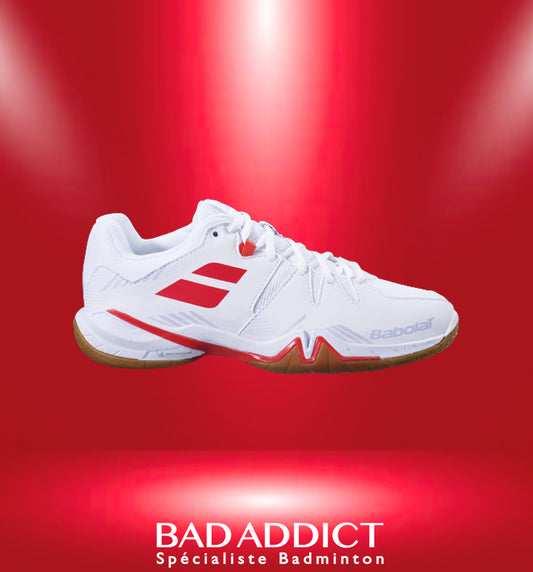 BABOLAT CHAUSSURES SHADOW SPIRIT WOMEN WHITE/LIGHT BLUE