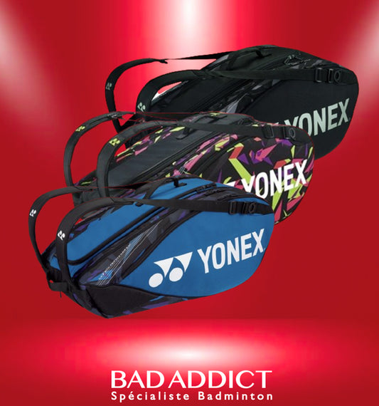 YONEX PRO RACKET BAG PINK 9 PCS