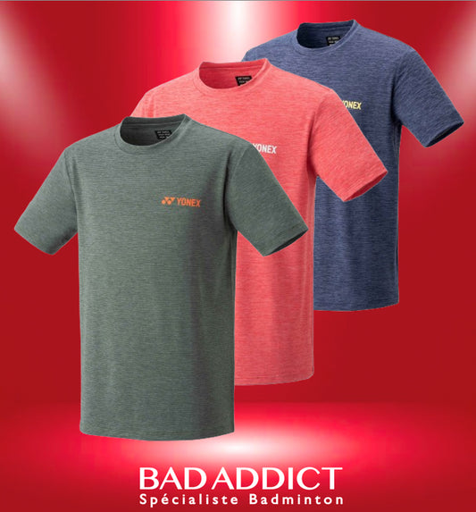YONEX T-SHIRT 16621 CREW NECK MEN