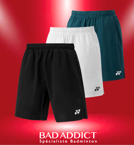 YONEX MEN'S KNIT SHORT BLACK