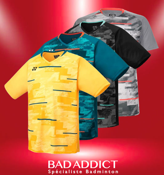 YONEX 10590 T-SHIRT MEN'S CREW NECK SHIRT CHINE