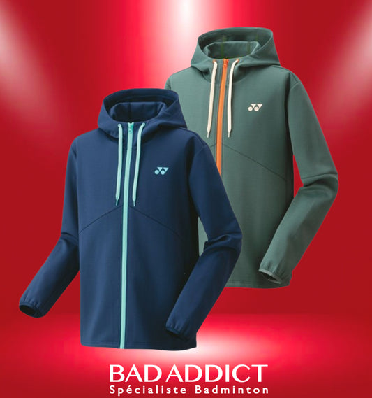 YONEX 57080 WOMEN'S SWEAT FULL ZIPP HOODIE