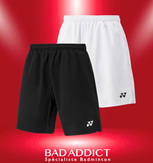 YONEX 15086 MEN'S KNIT SHORT BLACK