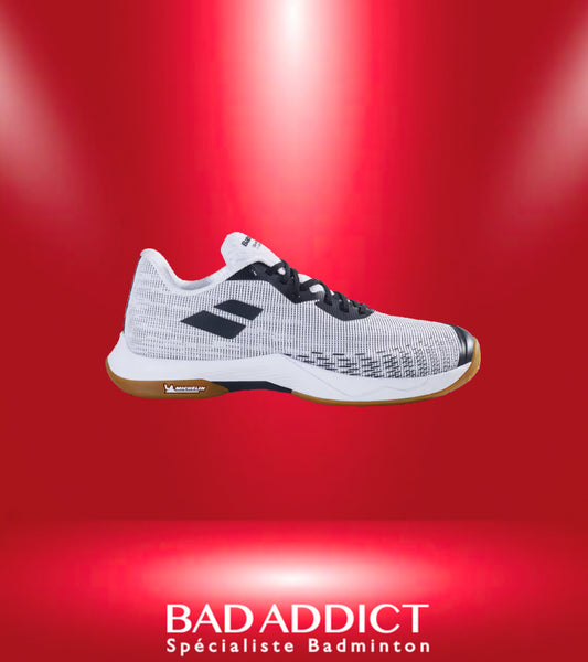 BABOLAT CHAUSSURES SHADOW SPIRIT 2 MEN WHITE/BLACK