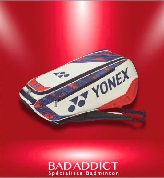 YONEX EXPERT RACQUET BAG 6PCS BA02326EX White/Red