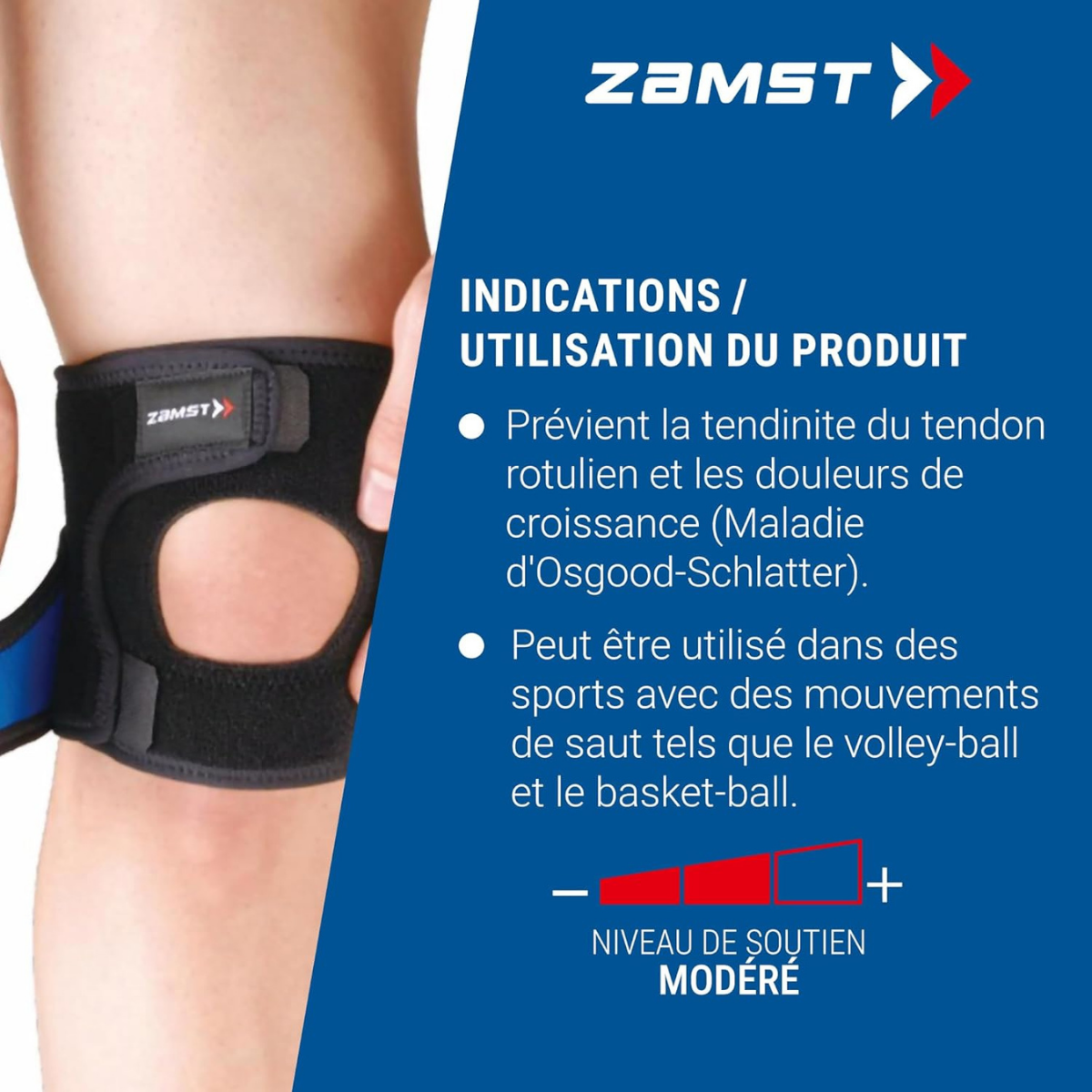 ZAMST GENOUILLÈRE JK-1