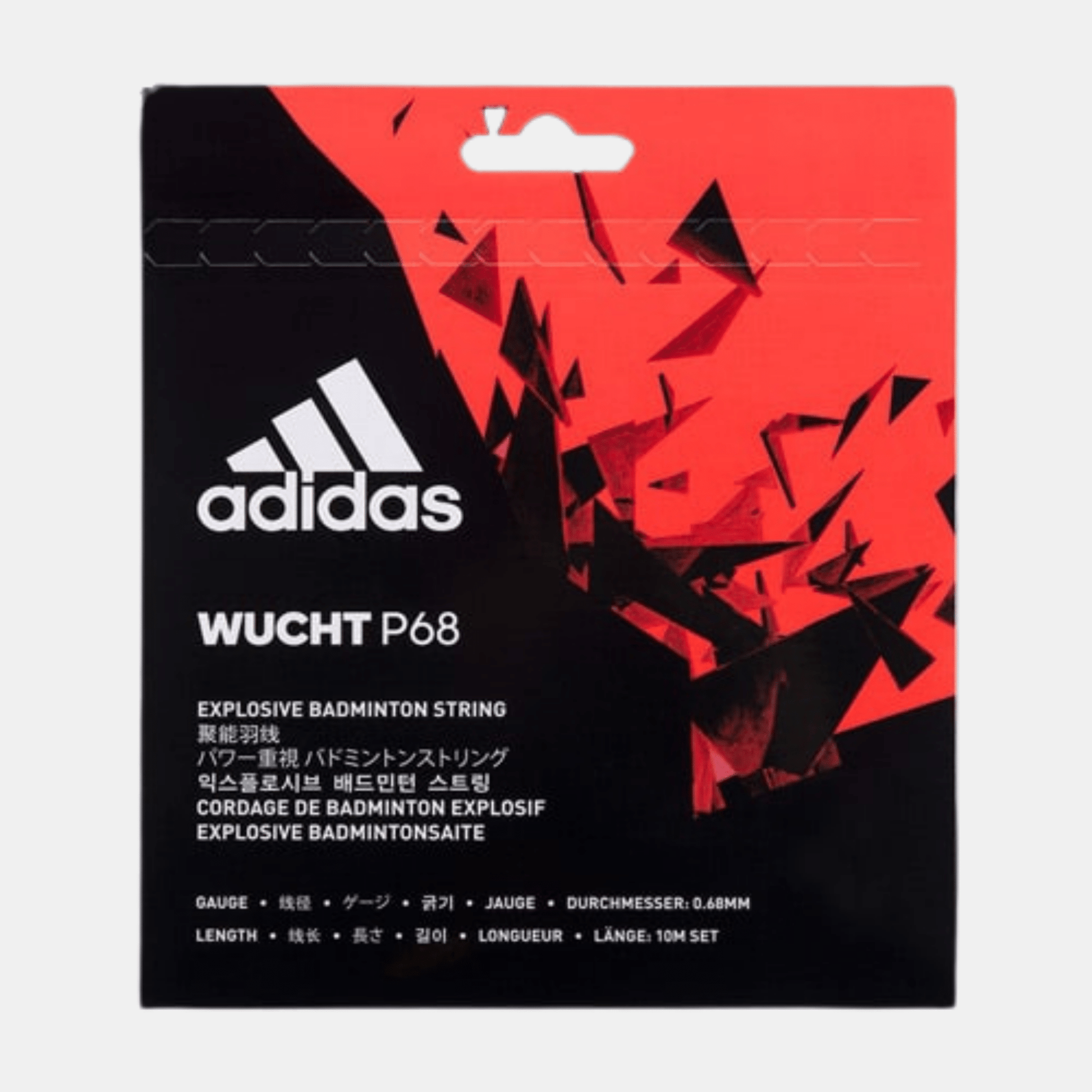 ADIDAS GARNITURE WUTCH P68 BLANC - Bad Addict