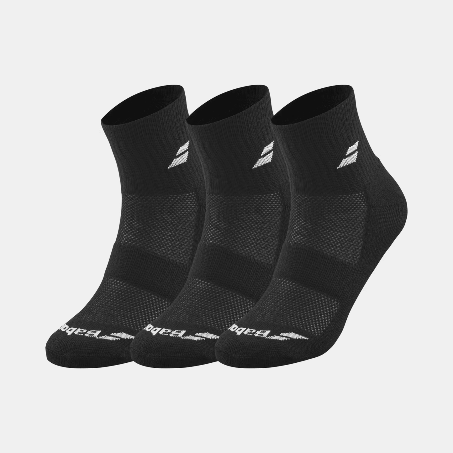 BABOLAT CHAUSSETTES QUARTER 3 PAIRS PACK SOCK - Bad Addict