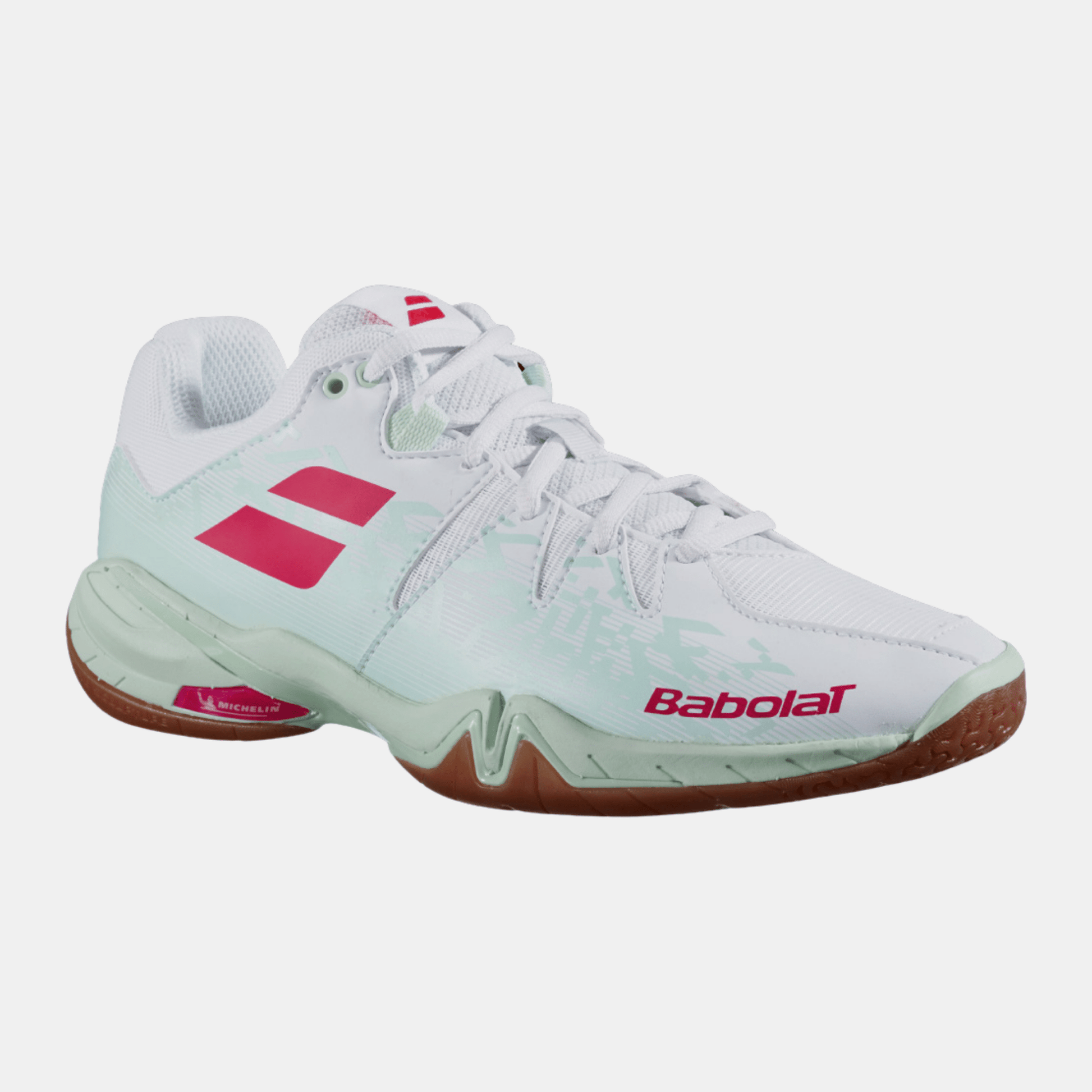 Babolat Chaussures Shadow Spirit Women White/Lavender - Bad Addict