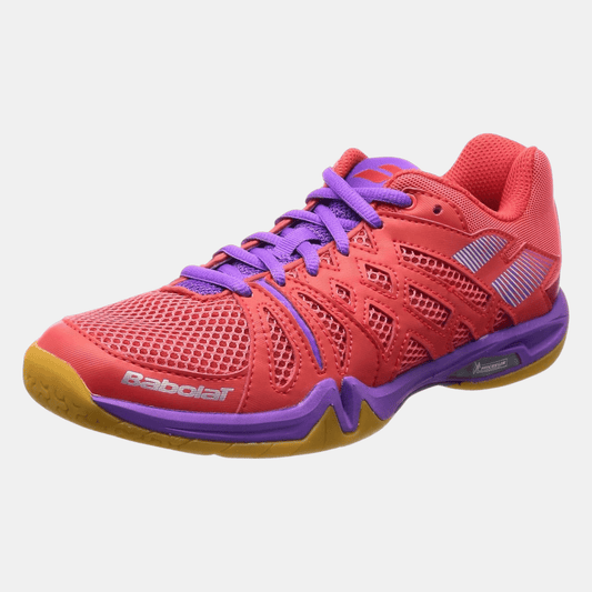 BABOLAT CHAUSSURES SHADOW TEAM WOMEN PINK PURPLE - Bad Addict