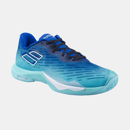 BABOLAT CHAUSSURES SHADOW TOUR 5 MEN WIDE BLUE - Bad Addict