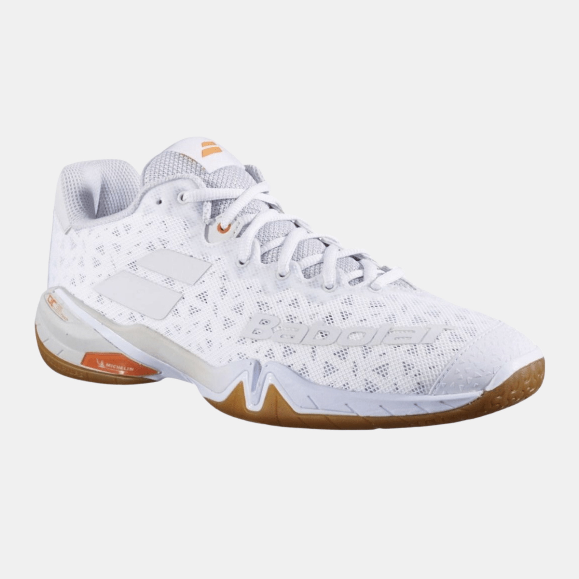 BABOLAT CHAUSSURES SHADOW TOUR MEN WHITE/LIGHT GREY - Bad Addict