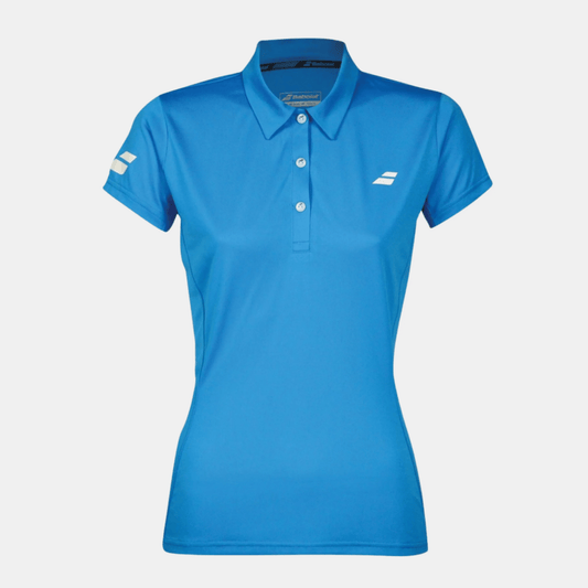 BABOLAT CORE CLUB POLO WOMEN DIVA BLUE - Bad Addict
