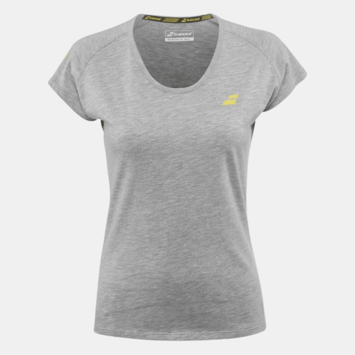 Babolat Core Tee Women Lunar Rock HTHR - Bad Addict