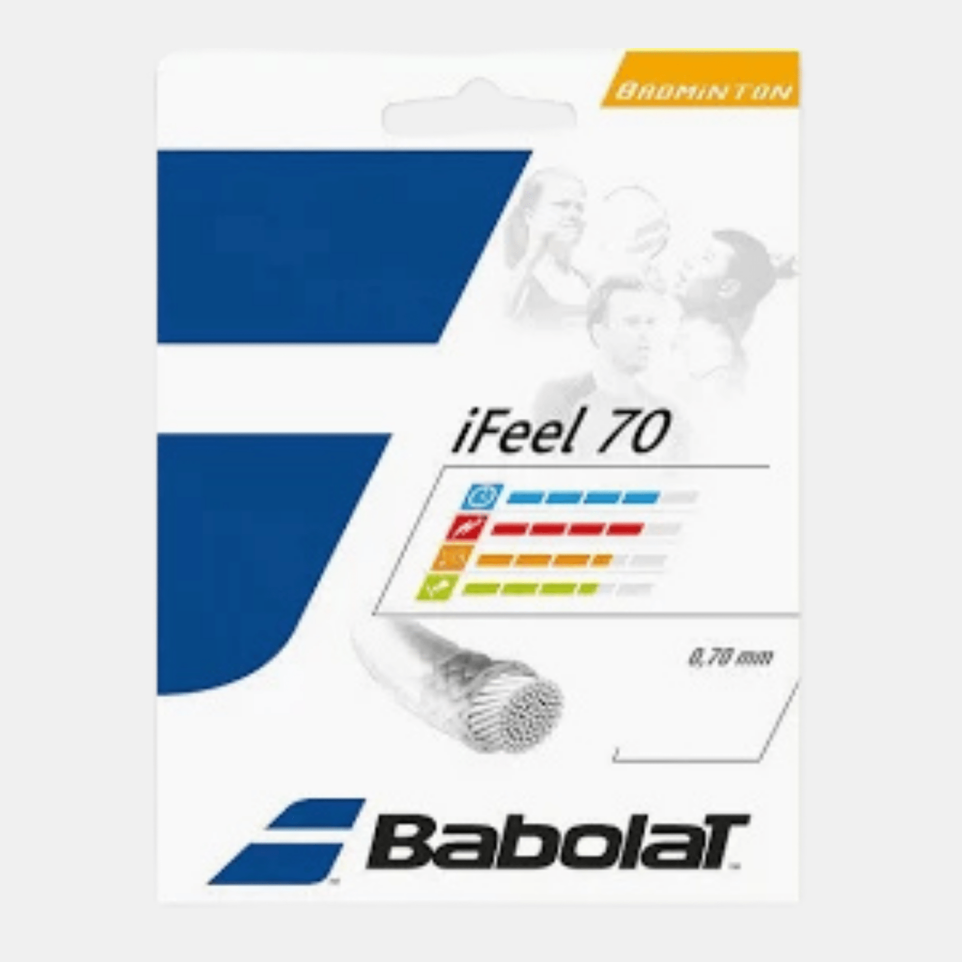 BABOLAT GARNITURE IFEEL 70 BLANC - Bad Addict