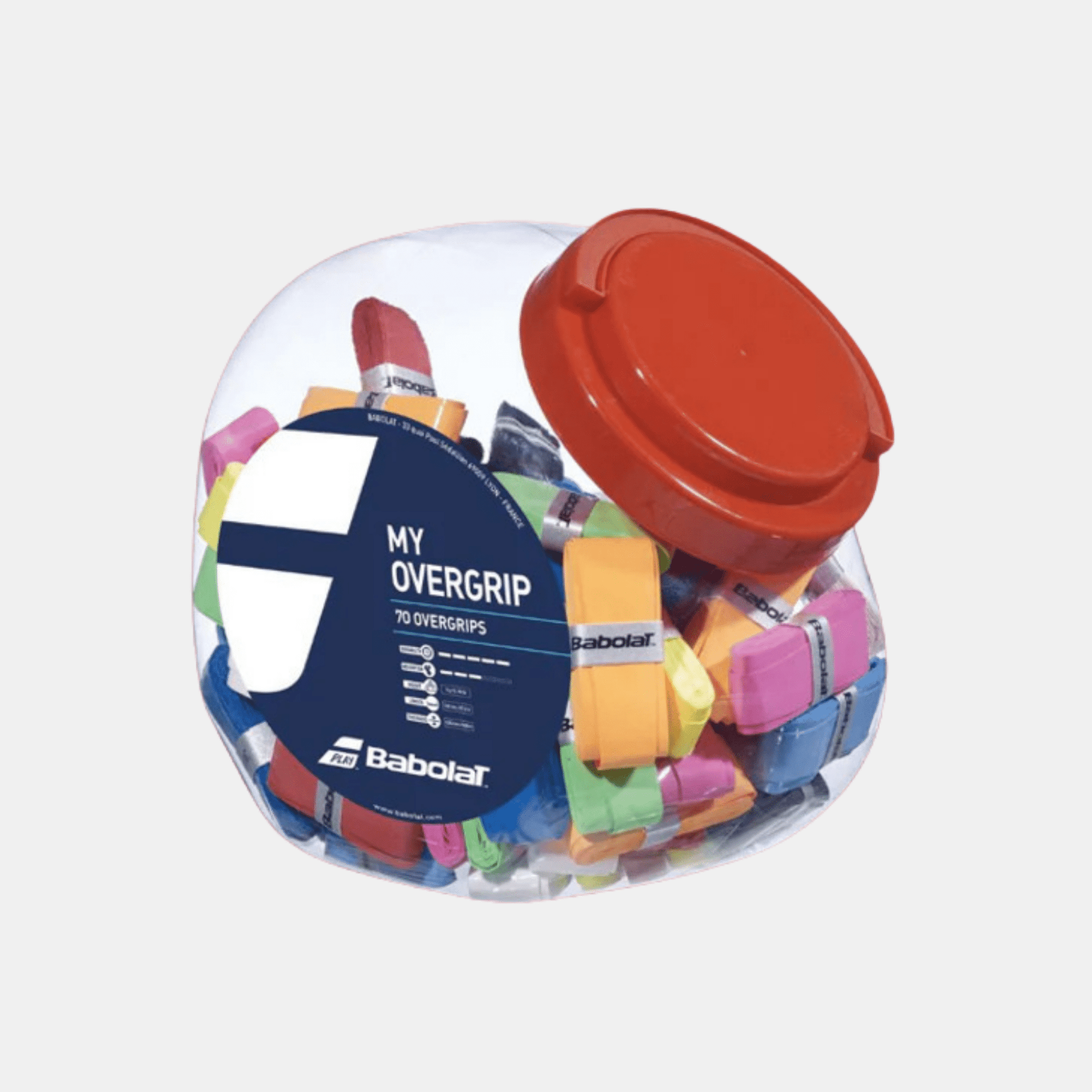 BABOLAT MY OVERGRIP x 70 - Bad Addict