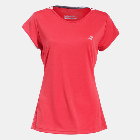 Babolat BABOLAT PERF CAP SLEEVE TOP GIRL HIBISCUS - badminton