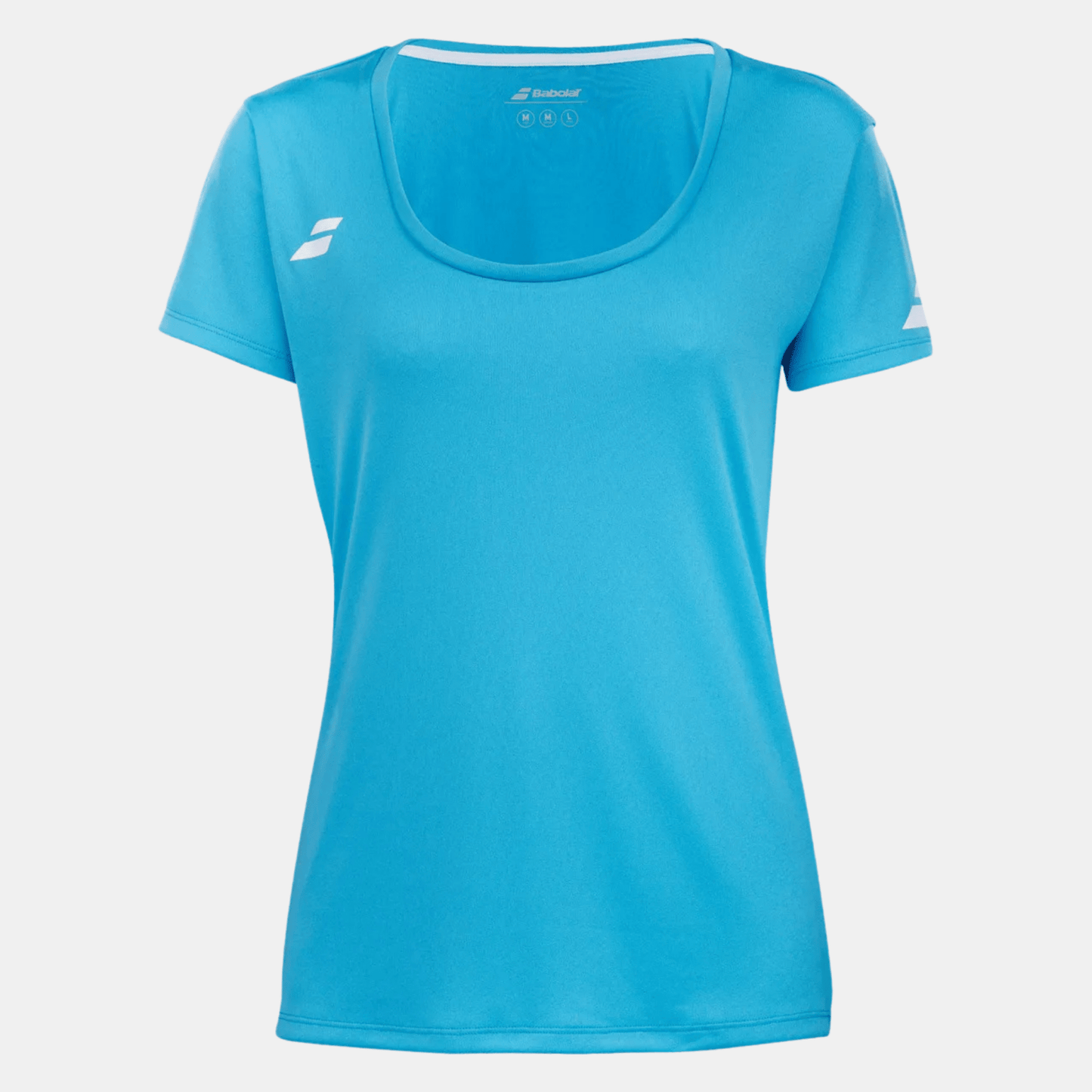Babolat Play Cap Sleeve Top Women Cyan Blue - Bad Addict