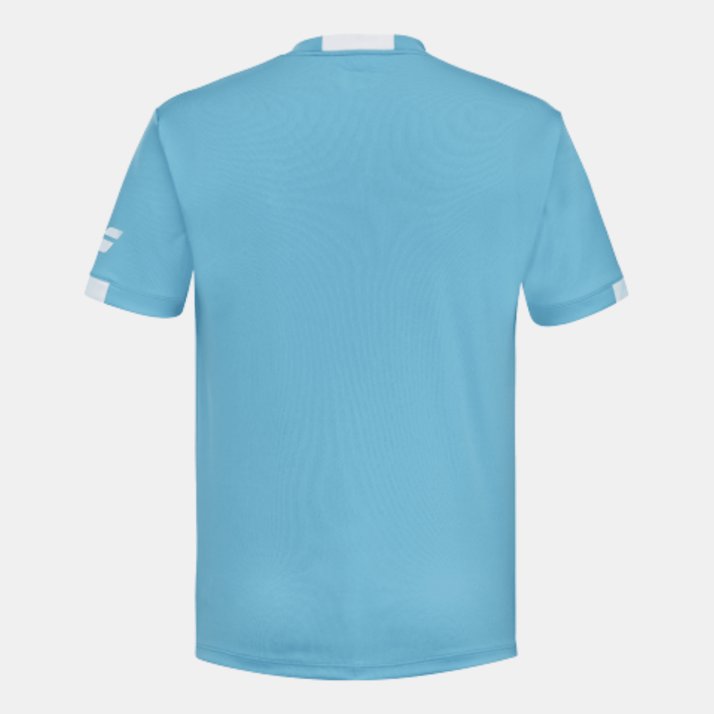 Babolat Play Crew Neck Tee Men Cyan Blue - Bad Addict